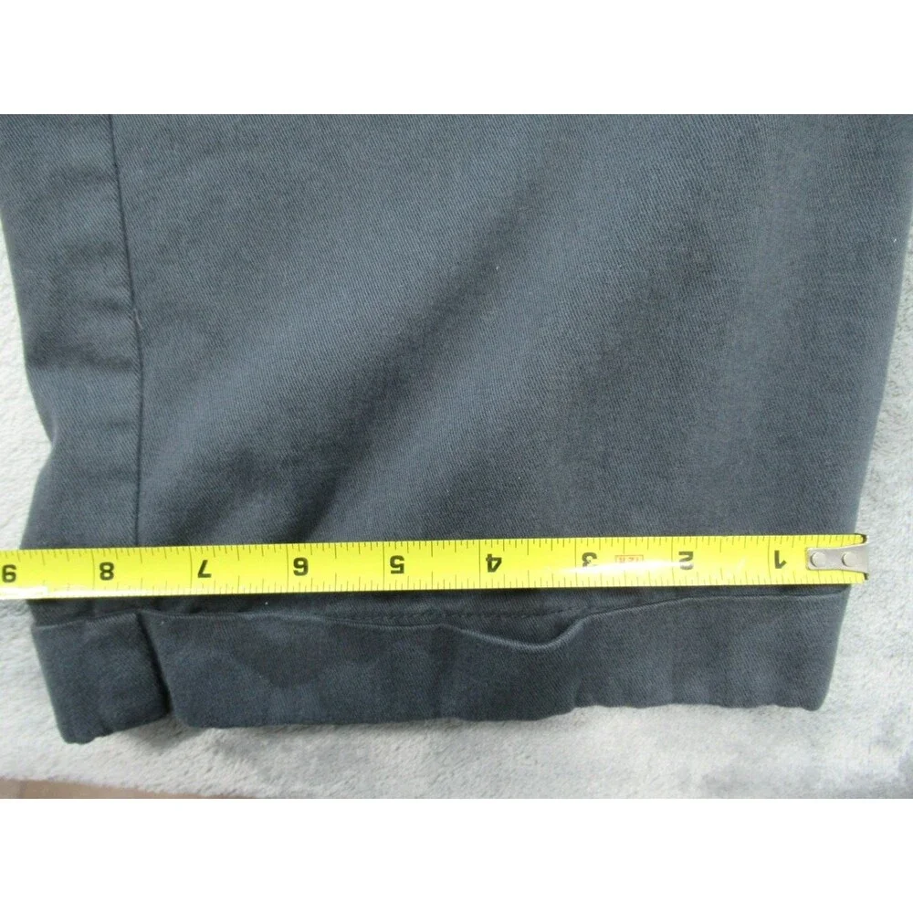 Banana Republic Pants Men Sz 40 Long (Fits 33 x 33) Gray Pleated Front